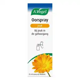 Etos A.Vogel Oorspray droge huid 20 ML aanbieding