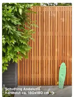 GAMMA Schutting Andalusië hardhout aanbieding