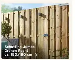 GAMMA Schutting Jumbo Grenen Recht aanbieding