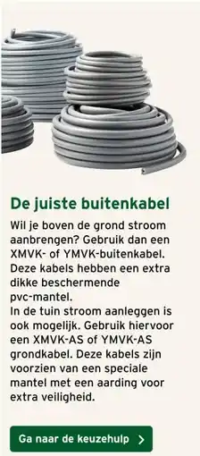 GAMMA De juiste buitenkabel aanbieding