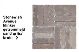 GAMMA Stonewish Avenue klinker getrommeld aanbieding