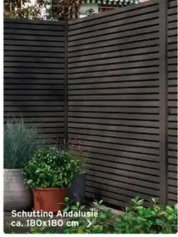 GAMMA Schutting Andalusië aanbieding