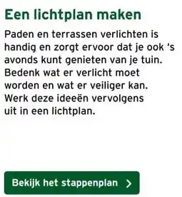 GAMMA Een lichtplan maken aanbieding
