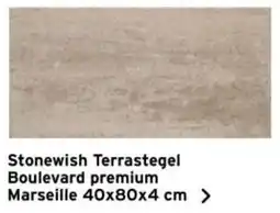 GAMMA Stonewish Terrastegel Boulevard premium Marseille aanbieding