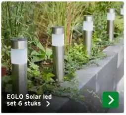 GAMMA EGLO Solar led aanbieding