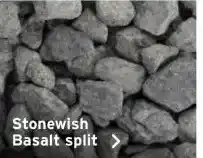 GAMMA Stonewish Basalt split aanbieding