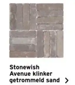 GAMMA Stonewish Avenue klinker getrommeld sand aanbieding
