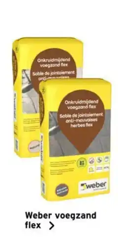 GAMMA Weber voegzand flex aanbieding