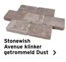 GAMMA Stonewish Avenue klinker getrommeld Dust aanbieding