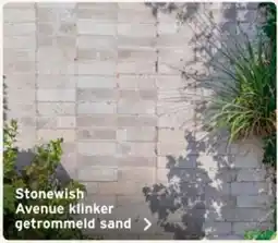 GAMMA Stonewish Avenue klinker getrommeld sand aanbieding