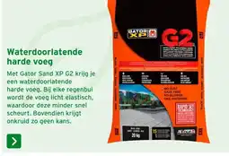 GAMMA Waterdoorlatende harde voeg aanbieding