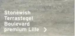 GAMMA Stonewish Terrastegel Boulevard premium Lille aanbieding