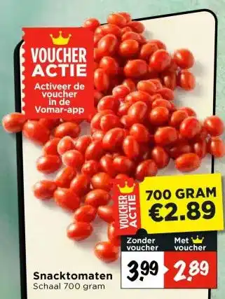 Vomar Voordeelmarkt Snacktomaten aanbieding