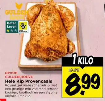 Vomar Voordeelmarkt GULDEN HOEVE Hele Kip Provençaals aanbieding