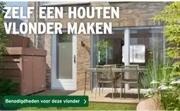 GAMMA Houten vlonder aanleggen aanbieding