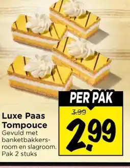 Vomar Voordeelmarkt Luxe Paas Tompouce aanbieding