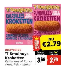 Vomar Voordeelmarkt T Smulhuys Kroketten aanbieding