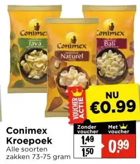 Vomar Voordeelmarkt Conimex Kroepoek aanbieding