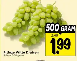 Vomar Voordeelmarkt Pitloze Witte Druiven aanbieding