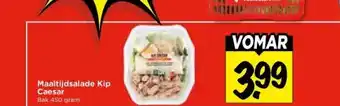Vomar Voordeelmarkt Maaltijdsalade Kip Caesar aanbieding