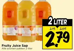 Vomar Voordeelmarkt Fruity Juice Sap aanbieding