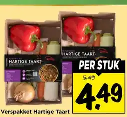 Vomar Voordeelmarkt Verspakket Hartige Taart aanbieding