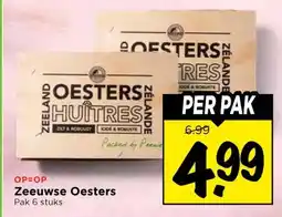 Vomar Voordeelmarkt Zeeuwse Oesters aanbieding