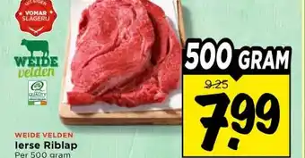 Vomar Voordeelmarkt lerse Riblap aanbieding