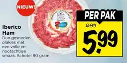 Vomar Voordeelmarkt Iberico Ham aanbieding
