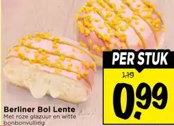 Vomar Voordeelmarkt Berliner Bol Lente aanbieding