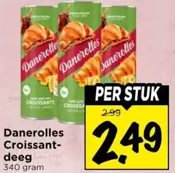 Vomar Voordeelmarkt Danerolles Croissant- deeg aanbieding