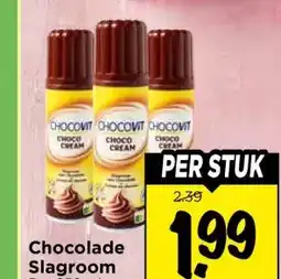 Vomar Voordeelmarkt Chocolade Slagroom aanbieding
