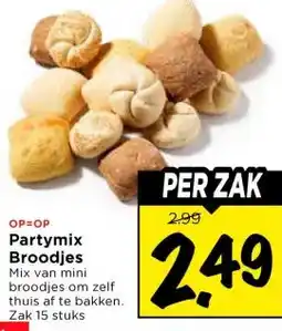 Vomar Voordeelmarkt Partymix Broodjes aanbieding
