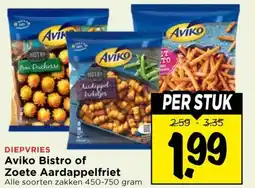 Vomar Voordeelmarkt Aviko Bistro of Zoete Aardappelfriet aanbieding