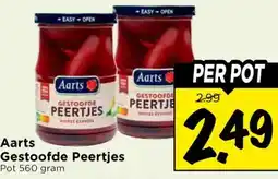 Vomar Voordeelmarkt Aarts Gestoofde Peertjes aanbieding