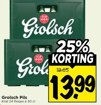 Vomar Voordeelmarkt Grolsch Pils aanbieding