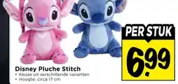 Vomar Voordeelmarkt Disney Pluche Stitch aanbieding