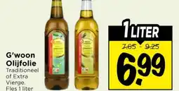 Vomar Voordeelmarkt G'woon Olijfolie aanbieding