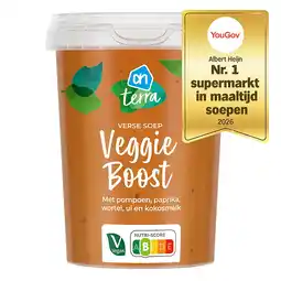 Albert Heijn AH Verse soep veggie boost met pompoen aanbieding