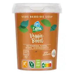 Albert Heijn AH Verse soep veggie boost met pompoen aanbieding
