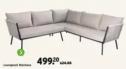 GAMMA Loungeset Montana aanbieding