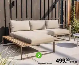 GAMMA Loungeset Tulum aanbieding