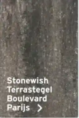 GAMMA Stonewish Terrastegel Boulevard Parijs aanbieding