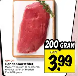 Vomar Voordeelmarkt Eendenborstfilet aanbieding