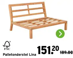 GAMMA Palletonderstel Lina aanbieding