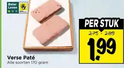 Vomar Voordeelmarkt Verse Paté aanbieding