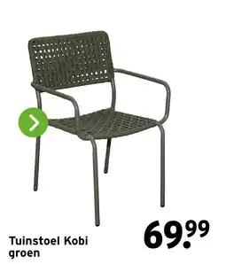 GAMMA Tuinstoel Kobi groen aanbieding