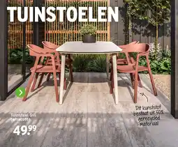 GAMMA Tuinstoel Gili terracotta aanbieding