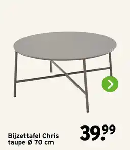 GAMMA Bijzettafel Chris taupe aanbieding
