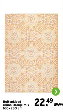 GAMMA Buitenkleed Okina Oranje mix aanbieding